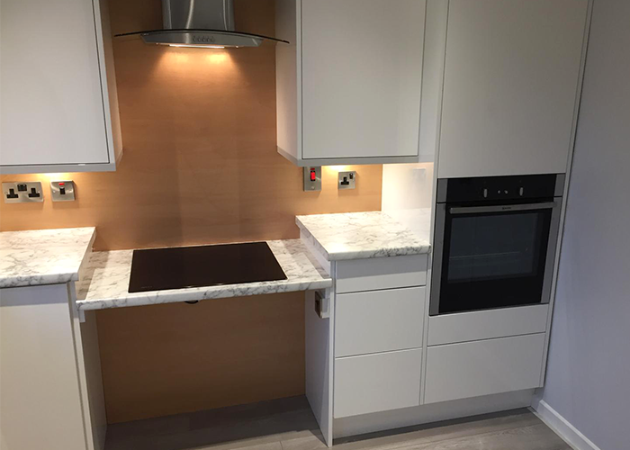 accessible kitchen counter hob